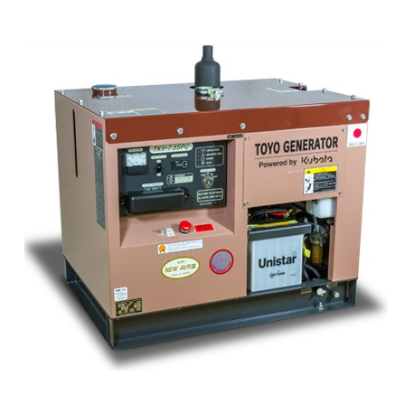 Дизельный генератор Toyo TKV-7.5SPC