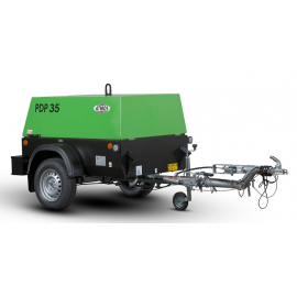 Передвижной компрессор Atmos PDP 35 12 регул без тормоза